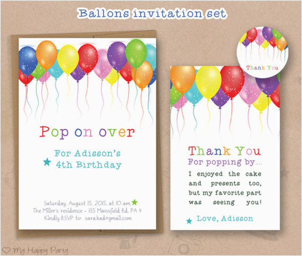 22 beautiful kids birthday invitations free psd eps