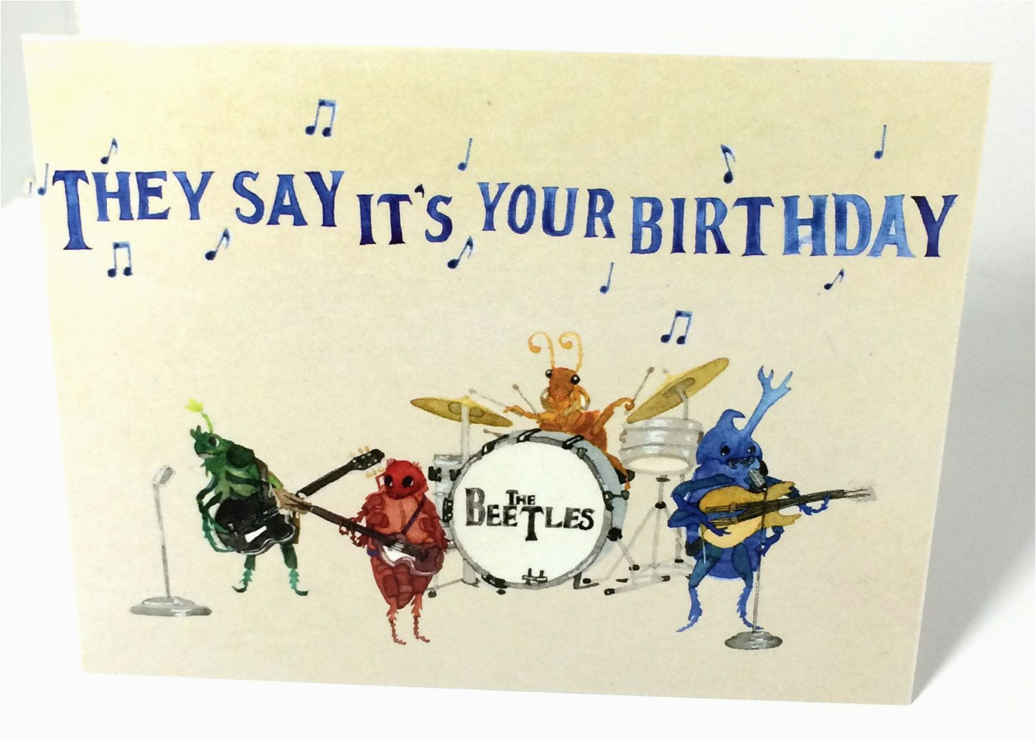 beatles birthday card musical