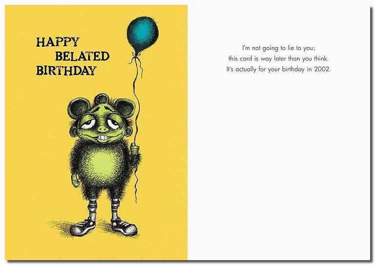 42 best belated birthday greeting card pictures