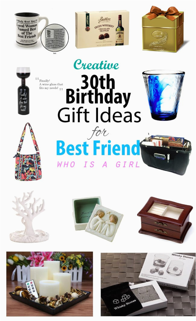 creative 30th birthday gift ideas for female best friend