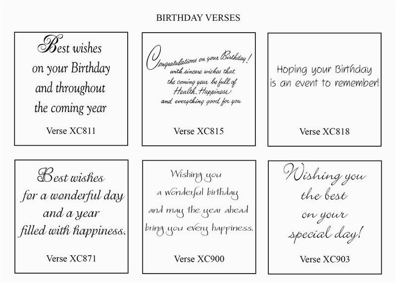 card sentiments birthday card verses card sentiments