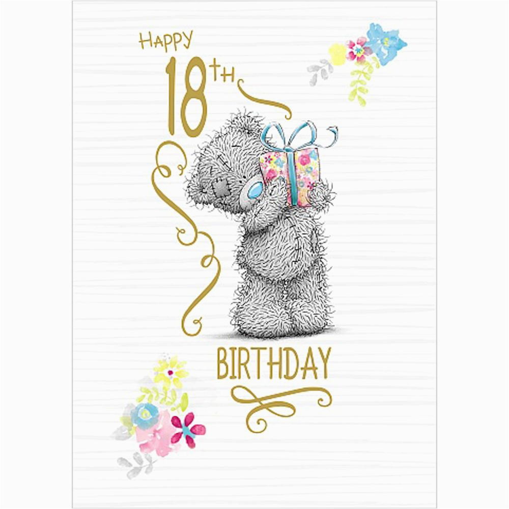18th birthday me to you bear cards ebay