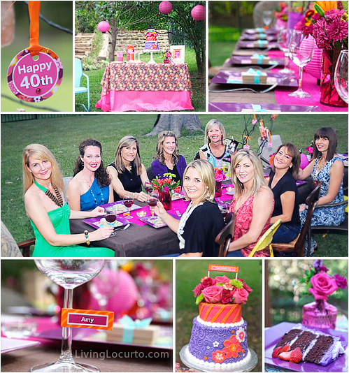 celebrating for 40th birthday party ideas just for birthday