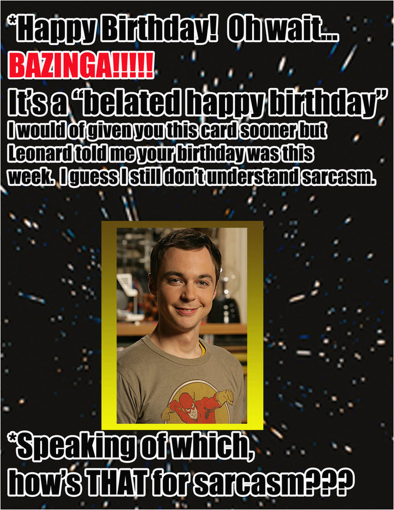 Big Bang Theory Birthday Card Big Bang Birthday Quotes Quotesgram Birthdaybuzz 