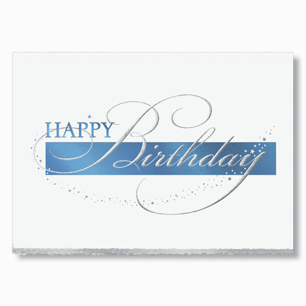 sparkling celebration business birthday cards