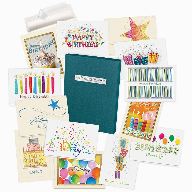 birthday card assortment box