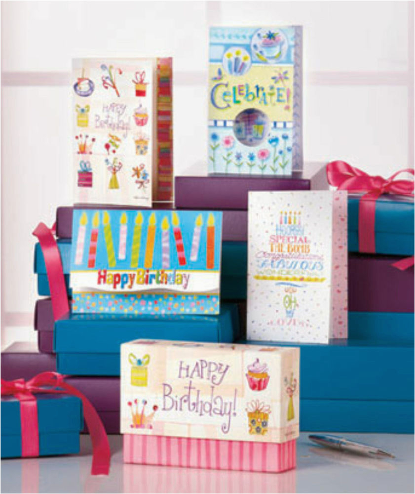 48 pc 12 designs boxed birthday greeting cards set 5 5 quot x 4