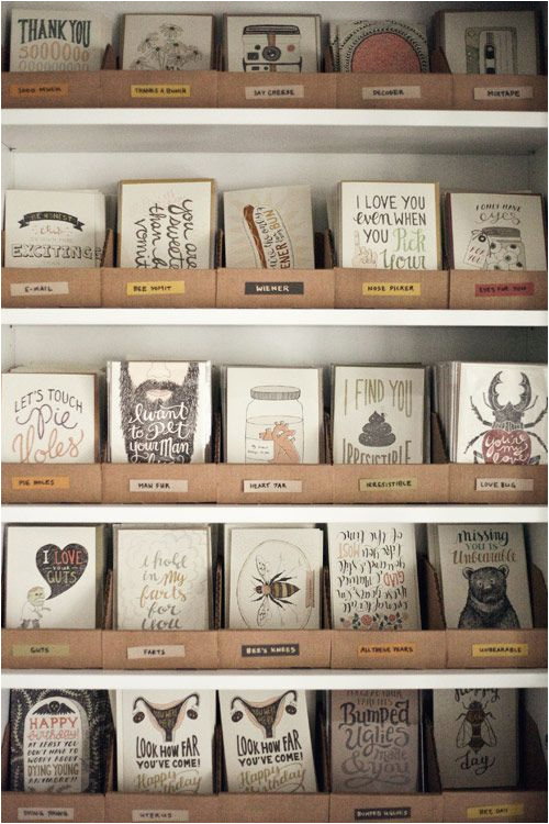 25 best ideas about greeting cards display on pinterest