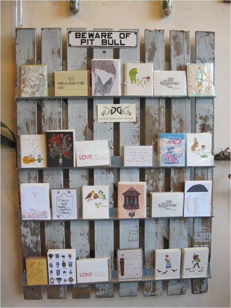 greeting card display racks for craft shows rustic