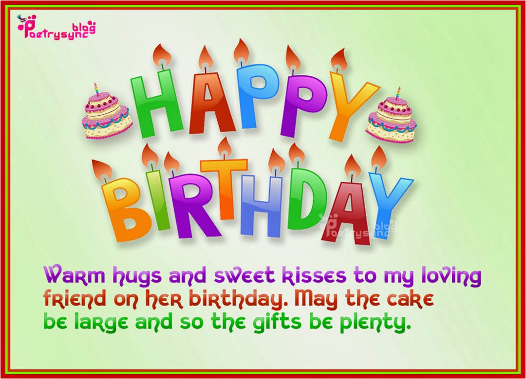 birthday greeting card messages for friends