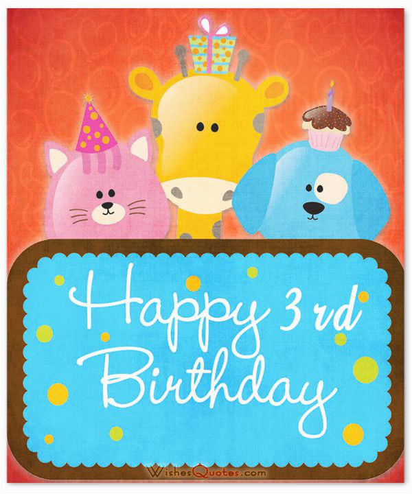 Birthday Card For 3 Year Old Grandson BirthdayBuzz