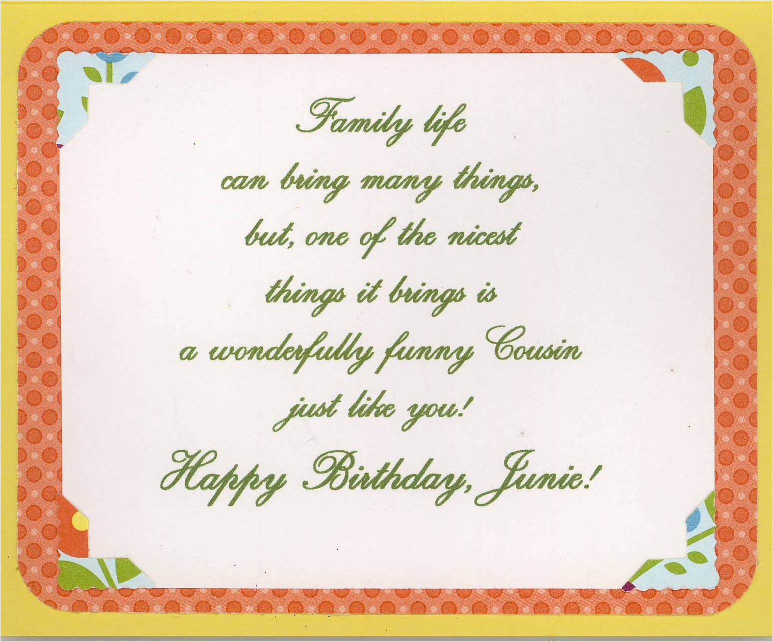 Birthday Card for A Cousin Sister | BirthdayBuzz