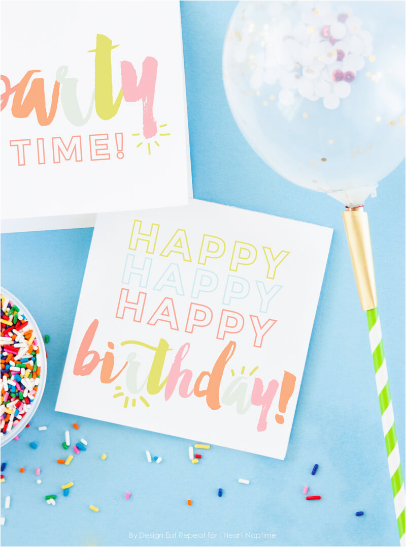 free printable birthday cards i heart nap time