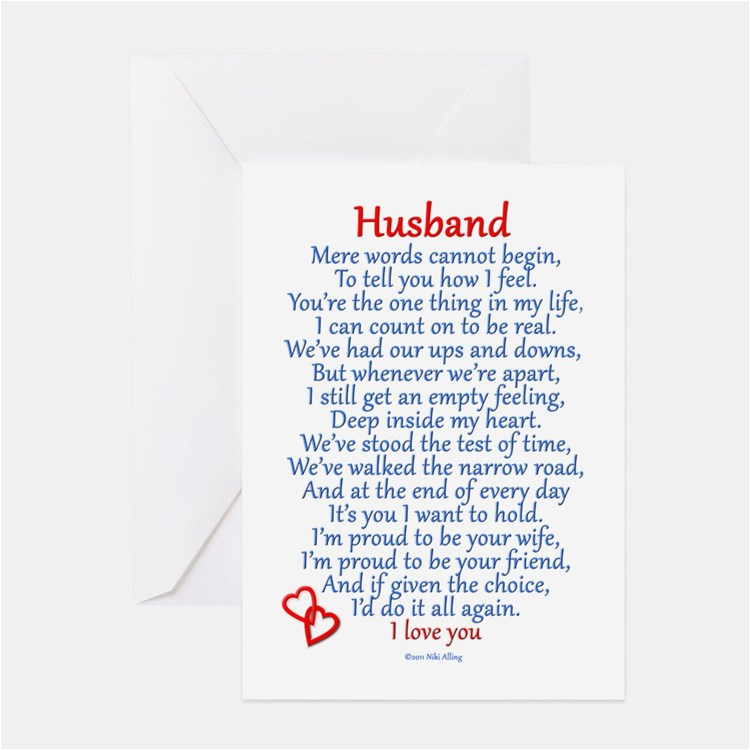 Birthday Card Sayings For Husband I Love My Husband Greeting Cards Card 