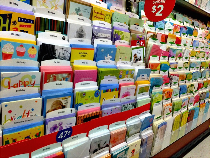 how to organize birthday cards for the year on a budget with hallmark valuecards