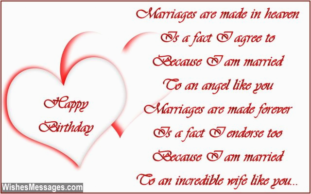 birthday poems for wife wishesmessages com