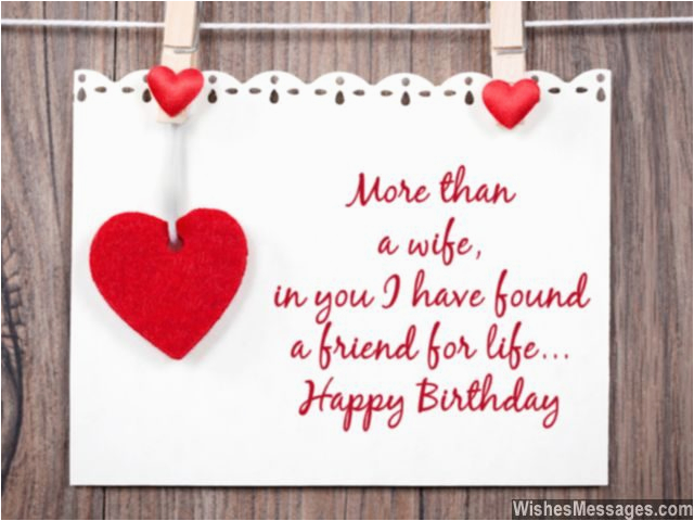 birthday wishes for wife quotes and messages