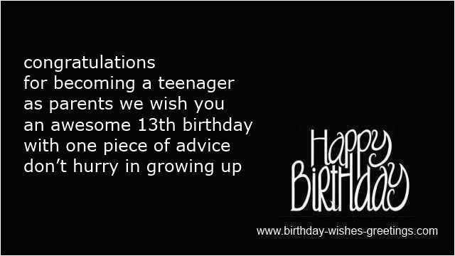 Birthday Cards for 13 Year Old Boy Funny Birthday Quotes for 13 Year ...
