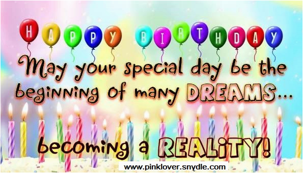 happy birthday wishes for a friend pink lover