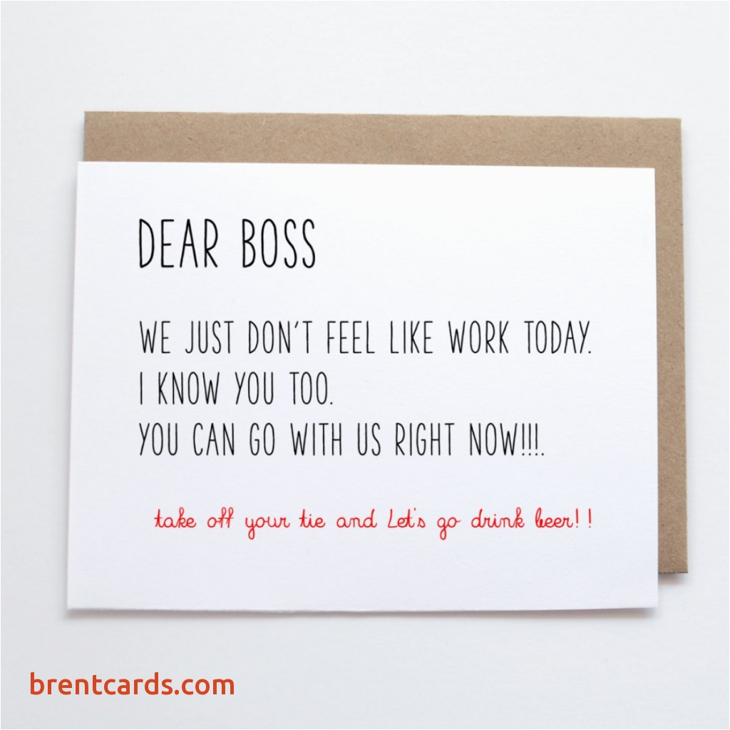 birthday card for boss