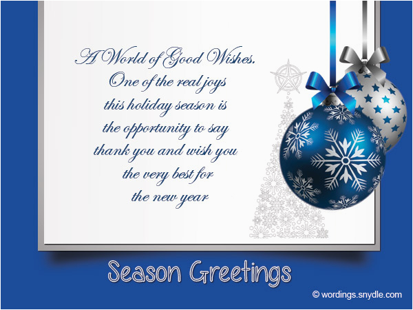 christmas messages for business wordings and messages