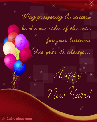 new year business greeting free business greetings