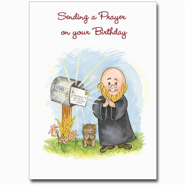 sending a prayer on your birthday birthday card