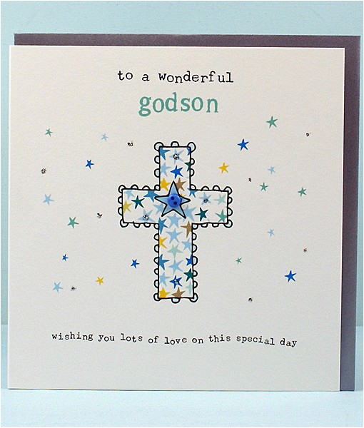 godson birthday cards