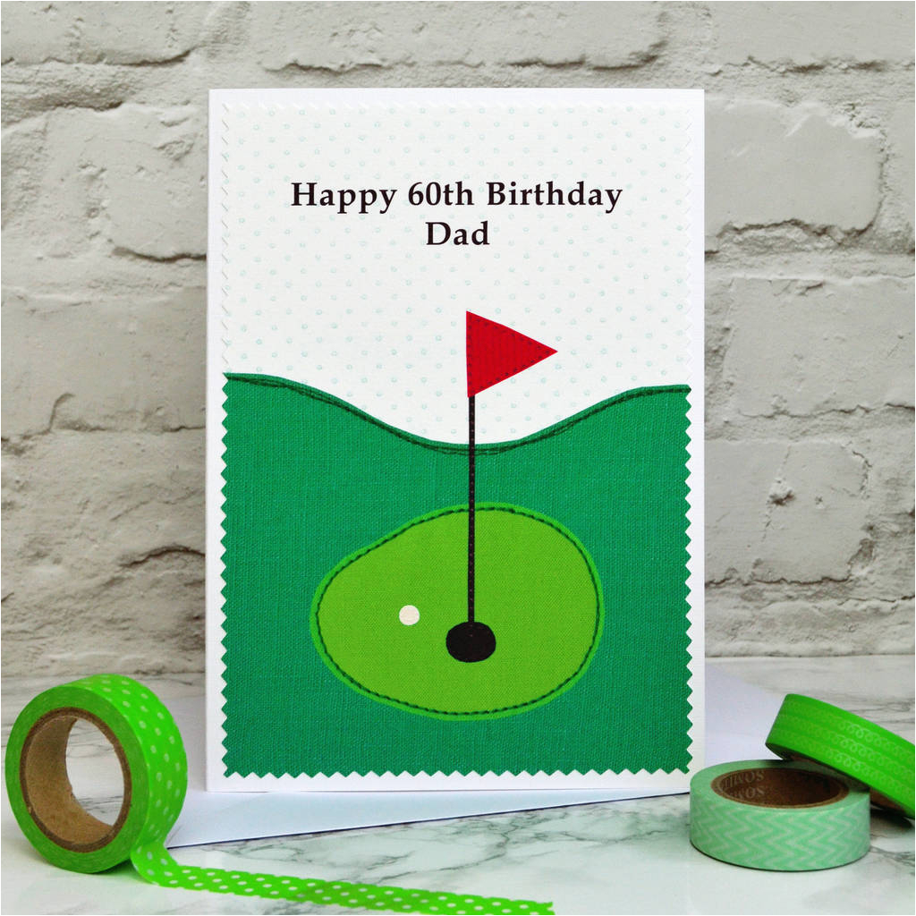 birthday cards for golfers birthdaybuzz - golf themed birthday card ...