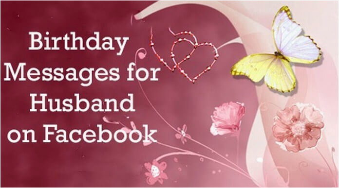 birthday messages for husband on facebook