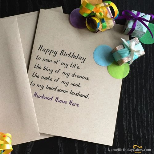 birthday name cards for husband