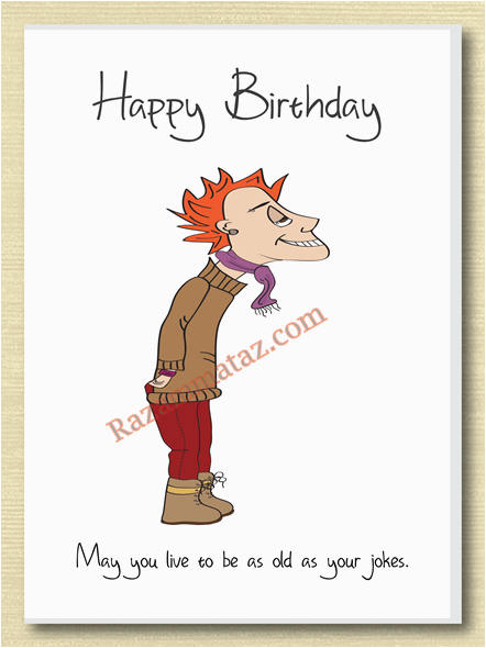 male birthday card a