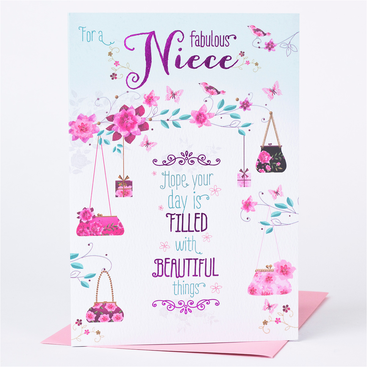 Birthday Cards For Nieces Birthdaybuzz Wonderful Niece Handmade 