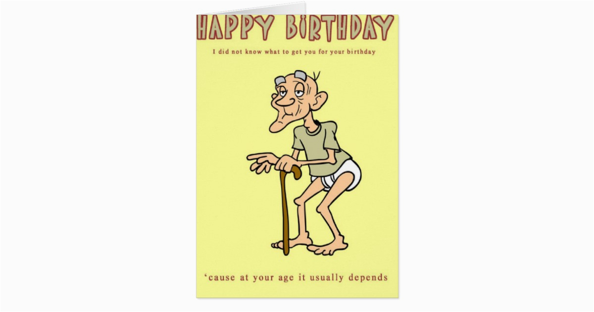 funny birthday card old man in diapers card 137194832055965220