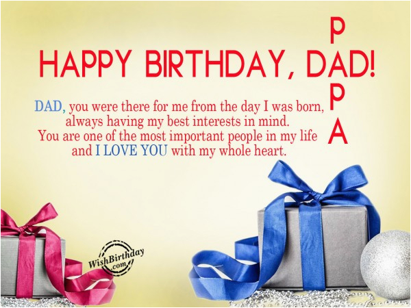 happy birthday papa wishbirthday com