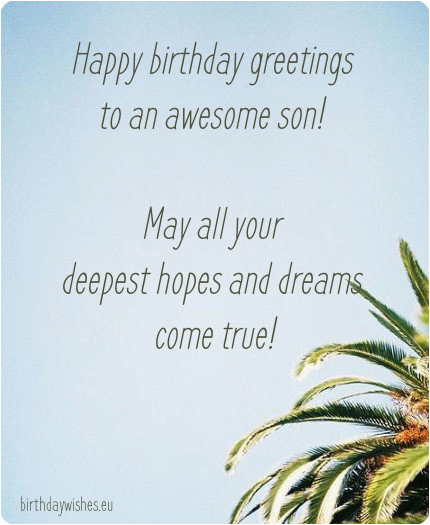 happy birthday son birthday wishes for son from mom and dad