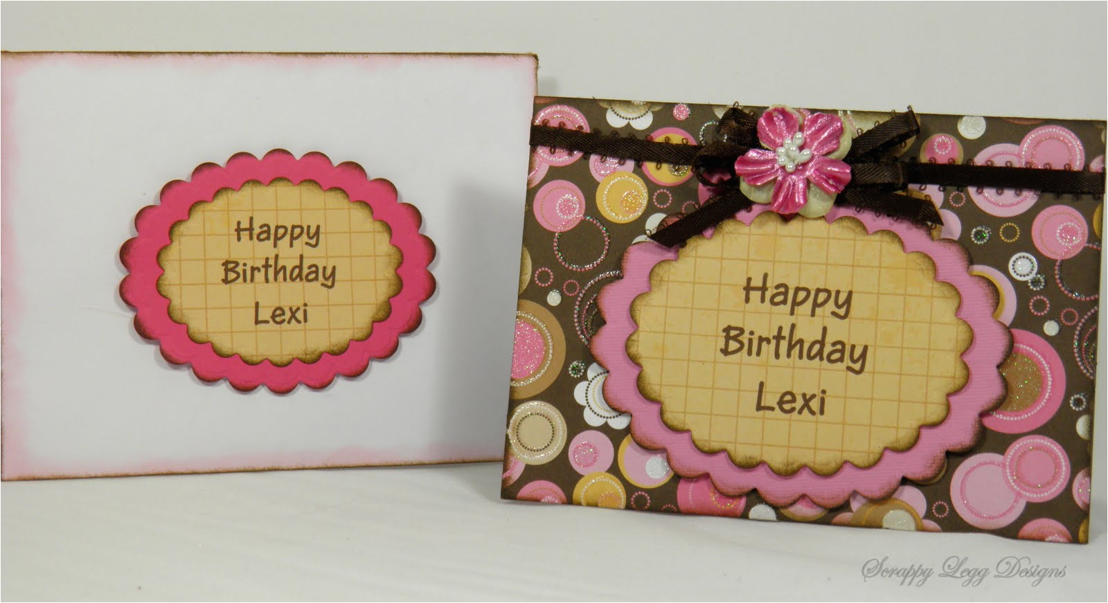 scrappyleggdesigns birthday card for teen girl