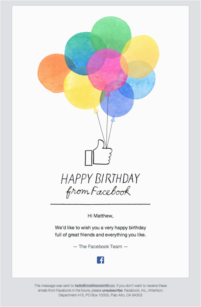 Birthday Cards Through Email Birthday Email Best Practices Tips Tricks Mailup Blog