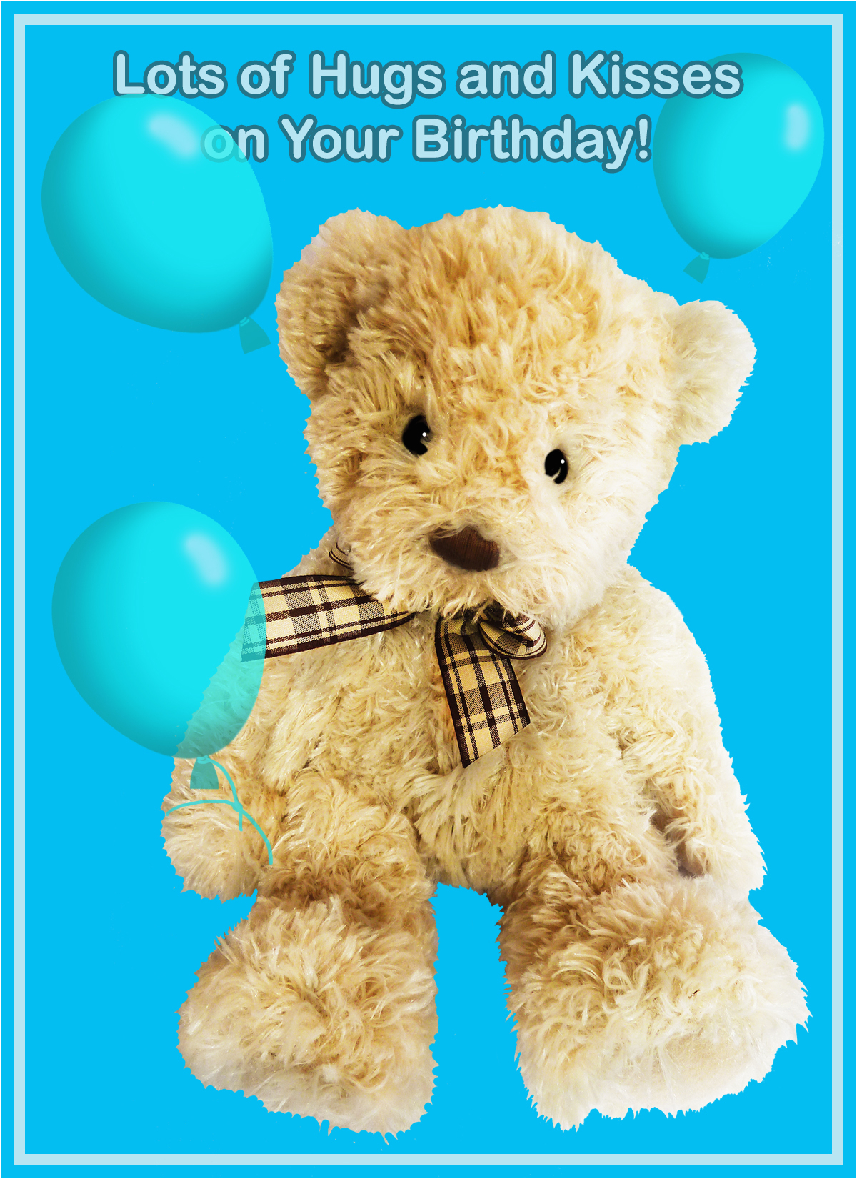 free birthday cards with teddy bears