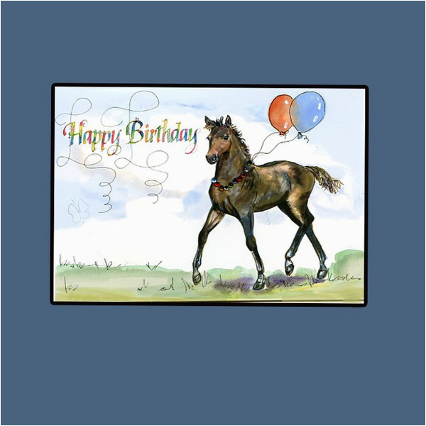 happy birthday wishes with horses page 3