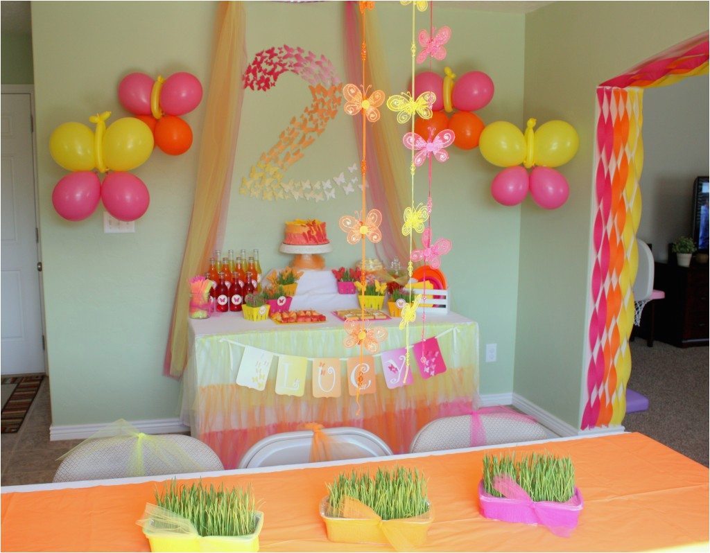 Birthday Celebration Decoration Items butterfly themed Birthday Party Decorations events to