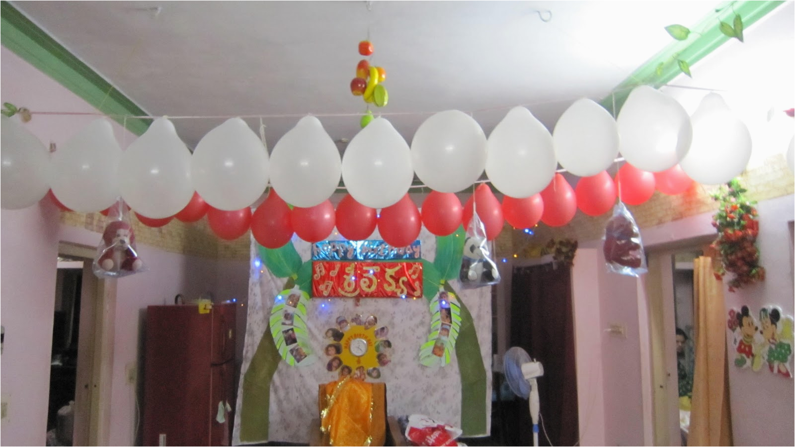 birthday decorations at home