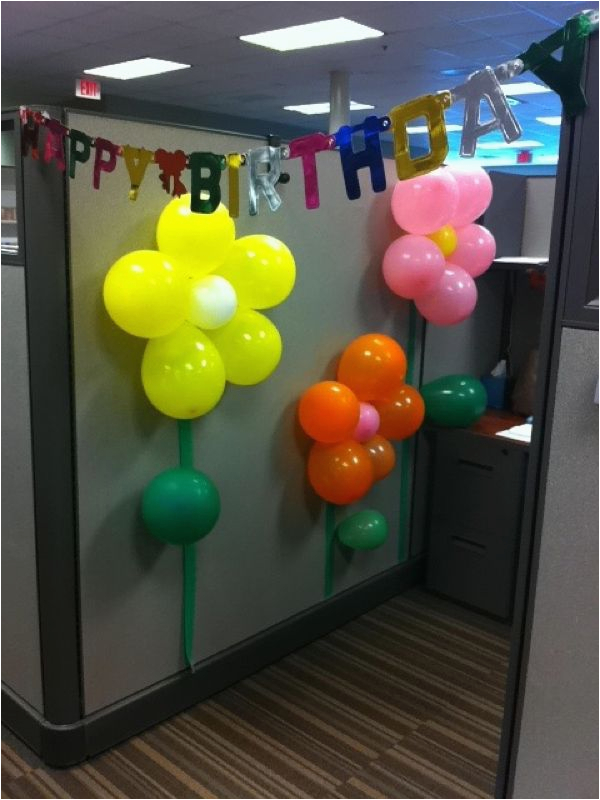 Birthday Decorations for Cubicles Best 25 Office Birthday ...