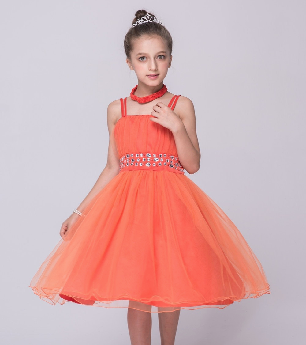 new 2016 flower girl party dress baby birthday tutu