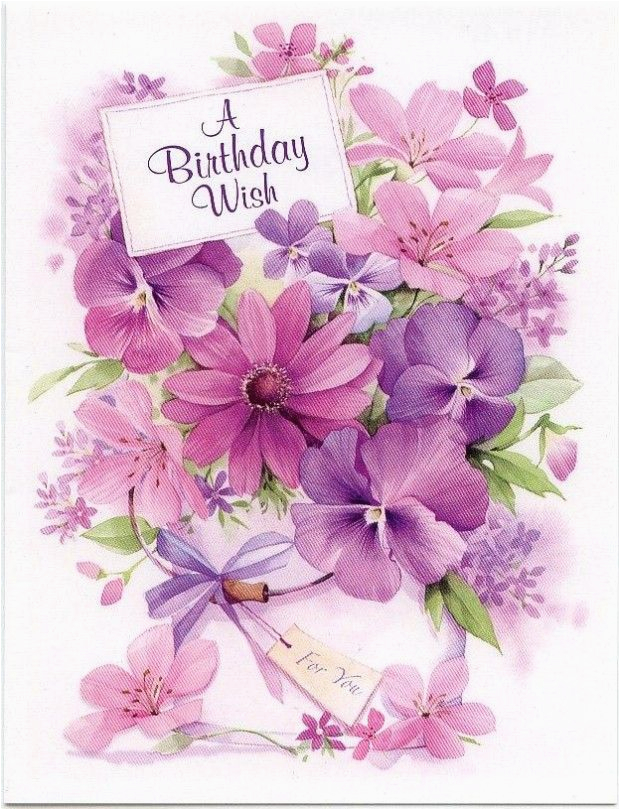 130 best happy birthday flower images on pinterest happy