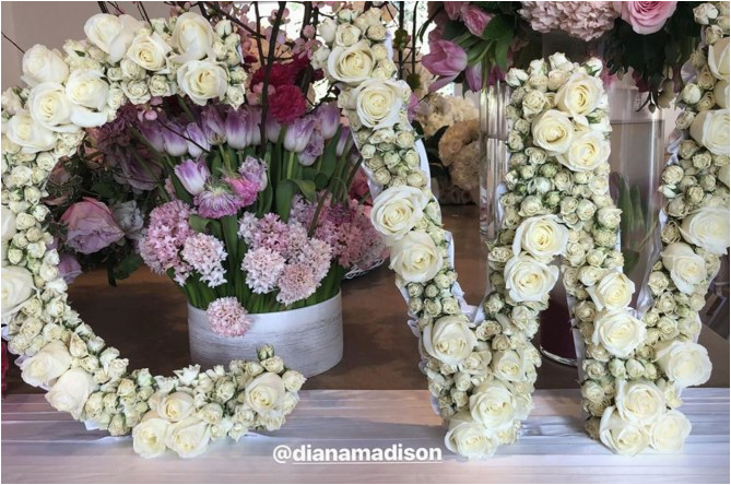 flowers kim kardashian received for daughter chicago 39 s birth