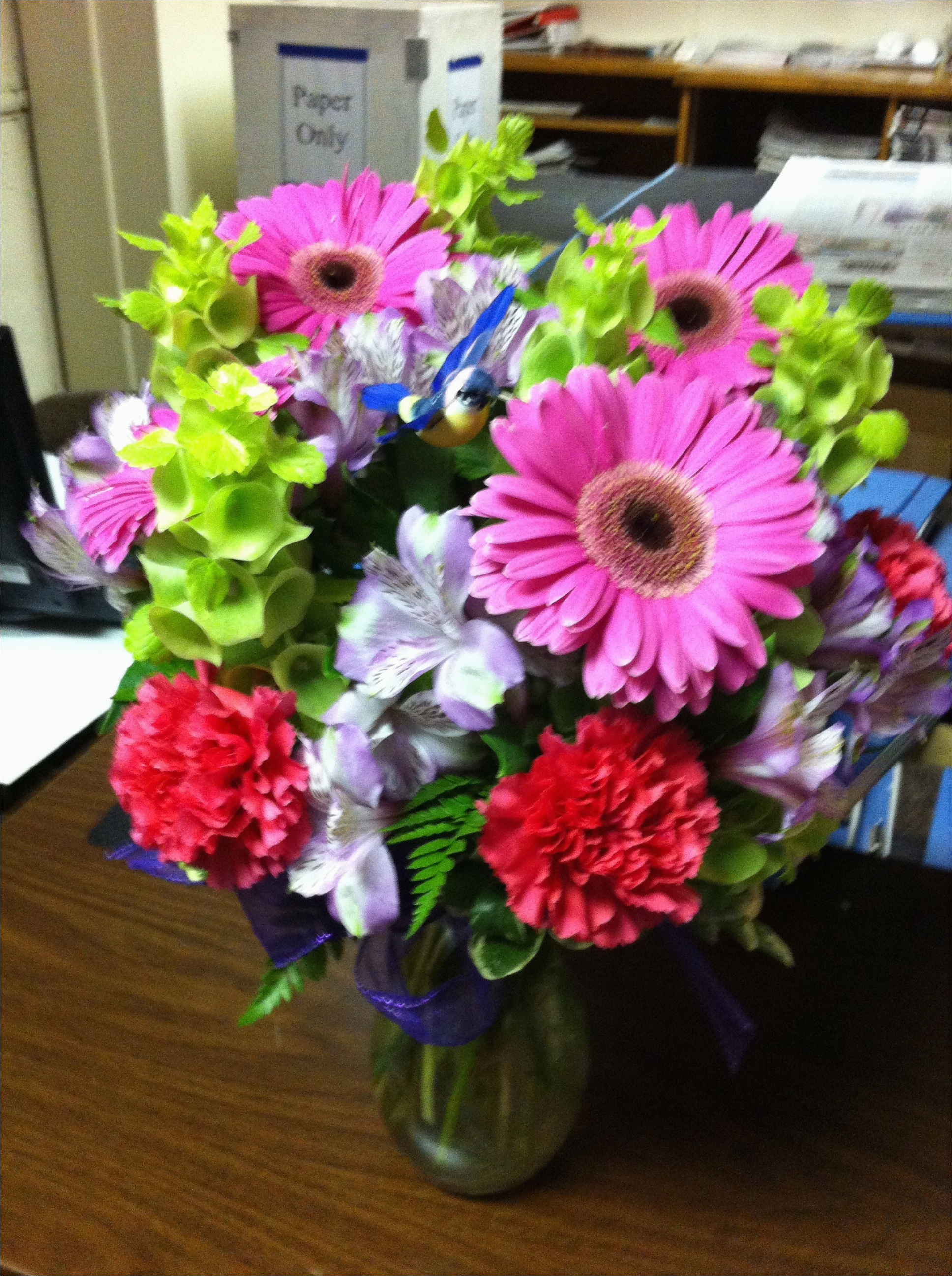 look what the florist delivered today marcia moore