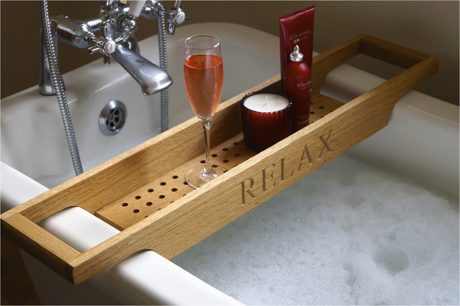 personalised wooden bath racks the perfect christmas gift