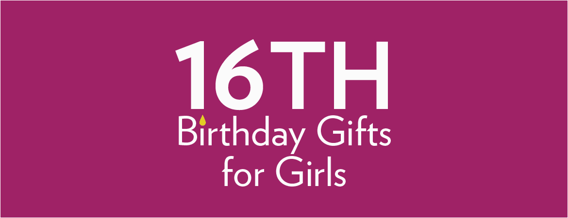 16th birthday gifts at find me a gift