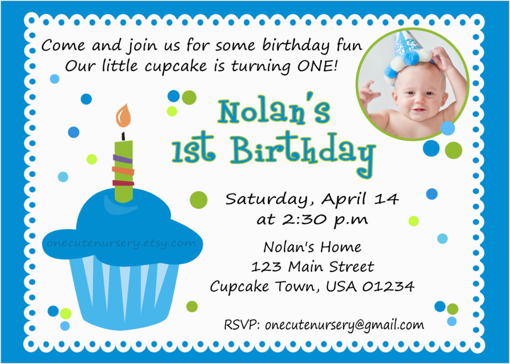 first birthday invitation wording